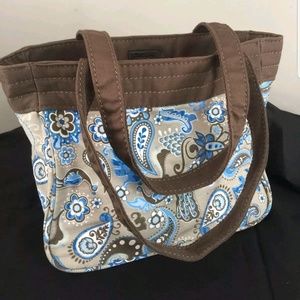 Thirty One medium peacock paisley purse, tote